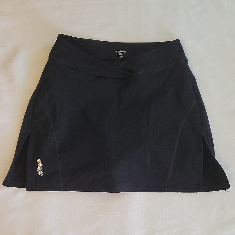 Shebeest Women's Black Cycling  Skirt  Size M